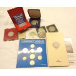 A cased Intercoins 925 silver proof ingot, cased German 986 silver Frau von Bensem medallion, 1997