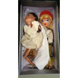 Two unboxed Pelham Puppets, Beautiful European Girl and Ballerina (tangled)