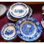 A quantity of Royal Doulton Norfolk pattern dinner ware, etc.