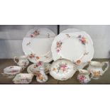 A collection of Crown Derby Posies ware