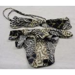 A Mary Quant animal print bikini