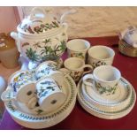 A quantity of Portmeirion Botanic Garden including tureen, cups, saucers, etc.