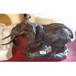 A limited edition bronzed elephant sculpture by William Timym for Heredities