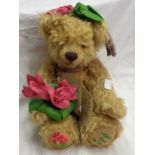 A Martin Hermann Limited Edition mohair teddy bear "Alpine Rose" - No. 199/500