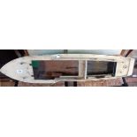 A scratch built pond yacht - hull length 3' 4''