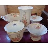 A quantity of china including a Royal Doulton Canton vase, bowl, etc.