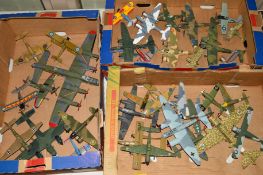 A QUANTITY OF ASSORTED MAINLY WWII AND LATER AIRCRAFT, mainly British, American and German planes,