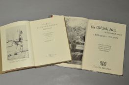 'THE OLD STILE PRESS...., IN THE 20TH CENTURY', No.201 of only 1000 copies published, together