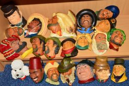 VARIOUS BOSSON'S HEADS, etc (21)