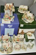 ELEVEN LILLIPUT LANE SCULPTURES FROM CHRISTMAS COLLECTION/SNOW PLACE LIKE HOME ETC, to include '