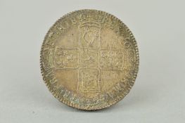 A 1698 WILLIAM 3RD HALFCROWN, as struck, with a pleasing tone