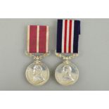 WWI MEDALS, as follows, Geo V Military medal named to 40455 Pte John Duckworth, 1st Btn Liverpool