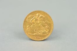 A GOLD HALF SOVEREIGN, Victoria 1900