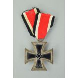 A WWII GERMAN 3RD REICH IRON CROSS 2ND CLASS, appears to be two part construction, with no LDO