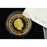 A GOLD PROOF TWO POUNDS 2001, Marconi 1901, approximately 15.97 grams, 22ct