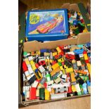 A QUANTITY OF UNBOXED AND ASSORTED PLAYWORN DIECAST VEHICLES, Matchbox, Corgi, Majorette etc,