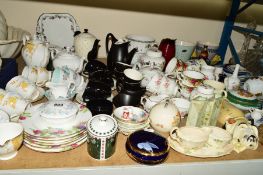 TEA/COFFEE WARES etc to include Royal Albert 'Old Country Roses', Midwinter coffee set by Jessie