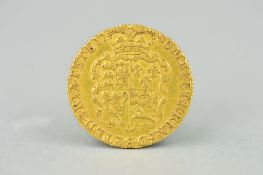 A GOLD GUINEA GEORGE III 1786 FOURTH HEAD