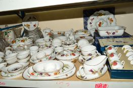 ROYAL WORCESTER 'EVESHAM' DINNER WARES etc an extensive collection to include tureens, serving