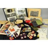 A SIGNIFICANT AND HIRSTORICAL ARCHIVE OF MEDALS, BADGES, AWARDS PAPERWORK AND PHOTOS TO A WWII AND