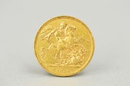 A FULL GOLD SOVEREIGN, Sydney mint Victoria 1881