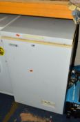 A SMALL NORFROST CHEST FREEZER, width 55cm