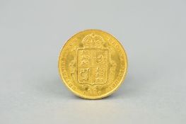 A GOLD HALF SOVEREIGN, Victoria 1887