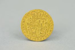 A GOLD HALF GUINEA, George II 1759