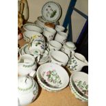 A COLLECTION OF PORTMEIRION 'THE BOTANIC GARDEN' TABLE WARES etc to include plates, bowls and