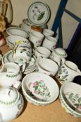 A COLLECTION OF PORTMEIRION 'THE BOTANIC GARDEN' TABLE WARES etc to include plates, bowls and