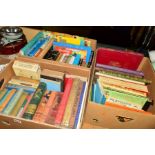 THREE BOXES OF BOOKS, to include Sailing, Military History, Natural History, Royal Commemorative,