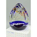 A CAITHNESS LIMITED EDITION GLASS PAPERWEIGHT, 'All That Jazz', No.31/150, with a box