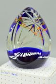A CAITHNESS LIMITED EDITION GLASS PAPERWEIGHT, 'All That Jazz', No.31/150, with a box