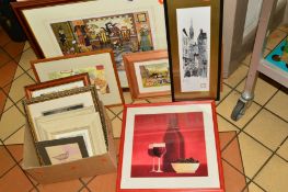 A SMALL GROUP OF PICTURES AND PRINTS, to include a Linda Jane Smith Limited Edition print 'Final