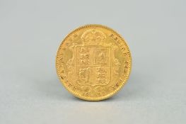 A GOLD HALF SOVEREIGN, Victoria 1892