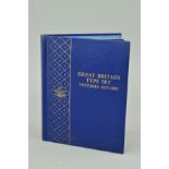 A WHITMAN COIN ALBUM TYPE SET 1837-1901, to include coins from 1940-1900 Crowns 1844 Cinquefoil