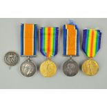 WWI CASUALTY PAIR OF BRITISH WAR AND VICTORY MEDALS, named to 186141 Cpl Homer Glen Hibray, 27th Btn