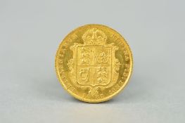 A GOLD HALF SOVEREIGN, Victoria 1887