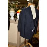 A GREIFF, GERMANY, GENTLEMAN'S PINSTRIPE THREE PIECE SUIT, size 44R, together with a gentleman's
