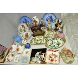 A COLLECTION OF CERAMIC ITEMS, to include Royal Albert 'Old Country Roses', Mason 'Green