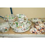 MASONS IRONSTONE to include a four piece wash set in the 'Asiatic Pheasant' pattern, together with a