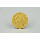 A GOLD HALF SOVEREIGN, George III 1817