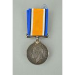 A WWI BRITISH WAR MEDAL, named to Samuel Pover, information provided states that Pover was killed