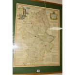 STAFFORDSHIRE, BOWEN (EMANUEL), 'An IMPROVED MAP of The COUNTY of STAFFORD Divided into its