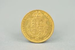 A GOLD HALF SOVEREIGN, Victoria 1887