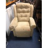 AN ELECTRIC RECLINING CHAIR