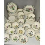 PORTMEIRION 'BOTANIC GARDEN' PLATES, SAUCERS AND BOWLS (seconds)