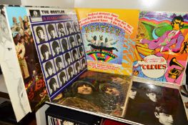 SEVEN L.P'S BY THE BEATLES, including Revolver with side 2 Matrix XEX 606-1, a Hard Days Night,