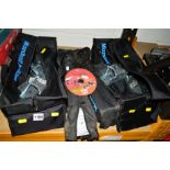 SIX VARIOUS BAGS OF MARSHALL PROFILES EXTENSION ARMS AND CLAMPS (6)