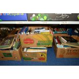 SEVEN BOXES OF BOOKS, relating to art, gardening etc